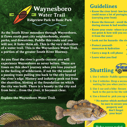 Waynesboro Water Trail Guidelines