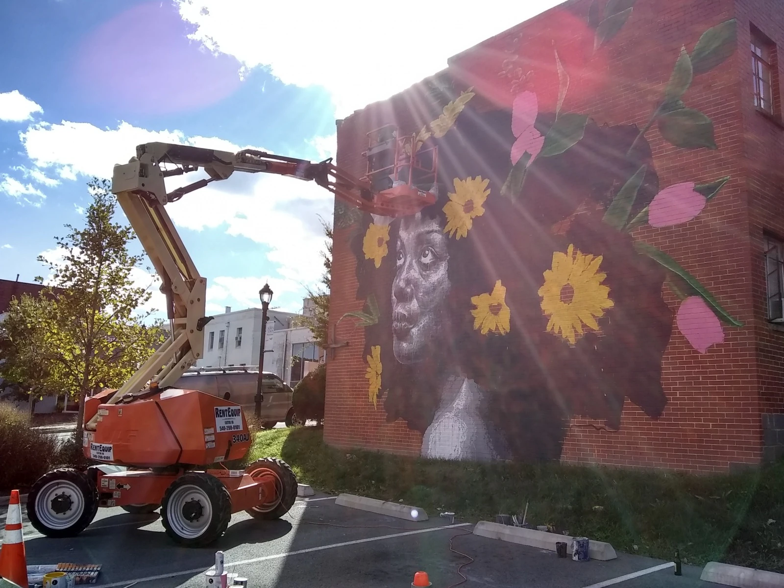 Poochie by the Wayne Theatre - See & Do - Street Art