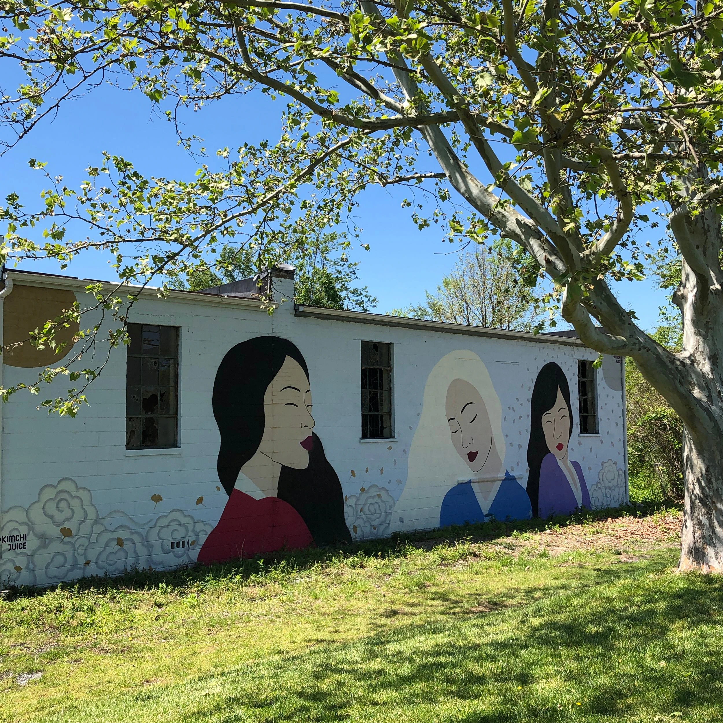 Murals near by Constitution Park: Kaiya and Sun, Moon & Stars - See & Do - Street Art