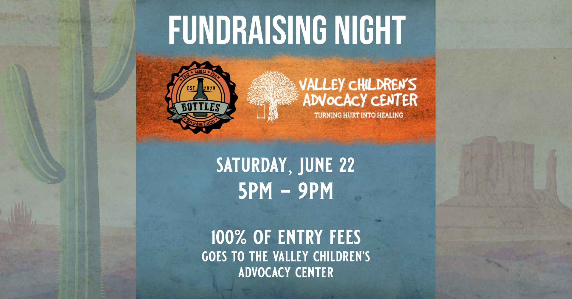 Fundraising Night for The Valley Children’s Advocacy Center!
